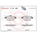 BREMBO Bremsklötze VA P 61 136 BREMBO Bremsklötze VA P 61 136
