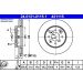 Bremsscheibe Honda P. Jazz Ii/Iii 02 24.0121-0115.1 Bremsscheibe Honda P. Jazz Ii/Iii 02 24.0121-0115.1