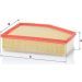 Mann & Hummel Luftfilter PKW BMW 5,7 15 C 28 037