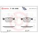 BREMBO Bremsklötze Xtra VA P 06 040X BREMBO Bremsklötze Xtra VA P 06 040X
