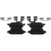 Bremsklötze FORD,VOLVO,LAND ROVER 0 986 494 639