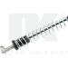 Seilzug, Feststellbremse Fiat T. Uno 83-95 Le 902357 Seilzug, Feststellbremse Fiat T. Uno 83-95 Le 902357