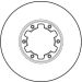 85 481 057 Bremsscheibe VA NISSAN Cabstar,Trade 98 DF2625