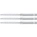 BGS Nylonbürste 9 mm Antrieb Außensechskant 6,3 mm (1/4 ) 3-tlg 3078-9-N