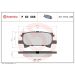 BREMBO Bremsklötze HA P 83 068 BREMBO Bremsklötze HA P 83 068