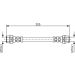 Bremsschlauch BMW 1,3 Serie 1987476477