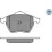 Bremsbelagsatz Vw P. A6 01/97 MEYLE-PD: Advanced performance and design 025 230 1820/PD