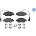 Bremsbelagsatz Fiat P. Panda 1.3Jtd 03- Mit Sensor 025 240 7217/W Bremsbelagsatz Fiat P. Panda 1.3Jtd 03- Mit Sensor 025 240 7217/W