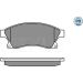 Bremsbelagsatz Opel P. Astra J 09- Für Zifferblatt 276 MEYLE-PD: Advanced performance and design 025 250 3118/PD