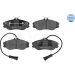Bremsbelagsatz Vw P. A80/100/200 82-95 Mit Sensor 025 211 3819/W Bremsbelagsatz Vw P. A80/100/200 82-95 Mit Sensor 025 211 3819/W