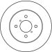 Bremsscheibe Suzuki P. Ignis 00 DF4155