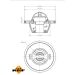 Thermostat, Kühlmittel EASY FIT 725155