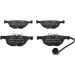 Bremsbelagsatz Audi T. A3 2.5 Rs3 Quattro 15 13.0460-7307.2 Bremsbelagsatz Audi T. A3 2.5 Rs3 Quattro 15 13.0460-7307.2