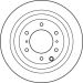 84 482 024 Bremsscheibe HA DF4944S 84 482 024 Bremsscheibe HA DF4944S