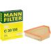 Mann & Hummel Luftfilter PKW BMW 1er,3er d 06 C 30 135