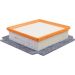 MAHLE Luftfilter LX 1982 MAHLE Luftfilter LX 1982