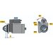 Starter RENAULT Clio, Megane 0 986 016 400
