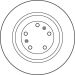 12 482 040 Bremsscheibe HA DF4902S 12 482 040 Bremsscheibe HA DF4902S