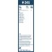 Bosch Heckscheibenwischer H241 3397015451 Bosch Heckscheibenwischer H241 3397015451