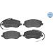 Bremsbelagsatz Peugeot S. 807 02- Mit Sensor 025 202 6119/W Bremsbelagsatz Peugeot S. 807 02- Mit Sensor 025 202 6119/W