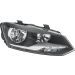 Scheinwerfer R H7/H7 +MOT SCHW/CHR HELLA PQ VW POLO 6,09-4,14 1EE 247 051-021