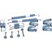 Montagesatz für Bremsbacken HYUNDAI GETZ 105-0017 Montagesatz für Bremsbacken HYUNDAI GETZ 105-0017
