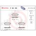 BREMBO Bremsklötze HA P 50 153 BREMBO Bremsklötze HA P 50 153