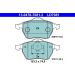 Bremsbelagsatz Vw P. Golf/Passat/Vento 1.8-2.8 91-06 Keramik 13.0470-7081.2 Bremsbelagsatz Vw P. Golf/Passat/Vento 1.8-2.8 91-06 Keramik 13.0470-7081.2
