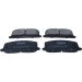 Bremsbelagsatz Toyota P. Corolla -92 19-0507 Bremsbelagsatz Toyota P. Corolla -92 19-0507