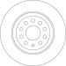 17 482 021 Bremsscheibe HA DF6504 17 482 021 Bremsscheibe HA DF6504