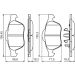 Bremsbelagsatz Toyota P. Avensis 00-03 0 986 494 485 Bremsbelagsatz Toyota P. Avensis 00-03 0 986 494 485