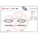 BREMBO Bremsklötze VA P 23 108 BREMBO Bremsklötze VA P 23 108