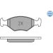 Bremsbelagsatz Fiat P. Palio 96- Mit Sensor MEYLE-ORIGINAL: True to OE 025 232 2018/W Bremsbelagsatz Fiat P. Palio 96- Mit Sensor MEYLE-ORIGINAL: True to OE 025 232 2018/W