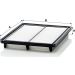 Mann & Hummel Luftfilter PKW KIA Sorento C 3033