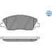 Bremsbelagsatz Hyundai P. Santa Fe 06- Mit Sensor MEYLE-ORIGINAL: True to OE 025 243 5117/W