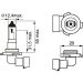 H10 12V 42W PURE LIGHT BOSCH KFZ-GLUEHLAMPE Pure Light WS 1987302083
