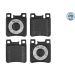 Bremsbelagsatz Db T. W210 C200-320 95 MEYLE-PD: Advanced performance and design 025 213 0515/PD Bremsbelagsatz Db T. W210 C200-320 95 MEYLE-PD: Advanced performance and design 025 213 0515/PD