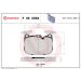 BREMBO Bremsklötze Xtra VA P 06 088X