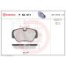 BREMBO Bremsklötze VA P 50 011 BREMBO Bremsklötze VA P 50 011
