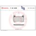 BREMBO Bremsbelagsatz, Scheibenbremse P 09 029E BREMBO Bremsbelagsatz, Scheibenbremse P 09 029E