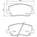 BREMBO Bremsklötze VA KIA Picanto 17 PRIME LINE P 30 114 BREMBO Bremsklötze VA KIA Picanto 17 PRIME LINE P 30 114