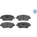 Bremsbelagsatz Toyota P. Avensis 09- Mit Sensor 025 249 4619/W Bremsbelagsatz Toyota P. Avensis 09- Mit Sensor 025 249 4619/W