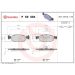 BREMBO Bremsklötze VA P 59 084 BREMBO Bremsklötze VA P 59 084