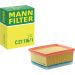 Mann & Hummel Luftfilter PKW PEUGEOT 206,CITROEN Xsara HDi 01 C 21 116/1