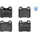 Bremsbelagsatz Opel T. Astra F Ko MEYLE-ORIGINAL: True to OE 252114015 Bremsbelagsatz Opel T. Astra F Ko MEYLE-ORIGINAL: True to OE 252114015