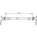Bremsschlauch HA RENAULT Captur,Clio 12 1 987 481 A13
