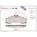 BREMBO Bremsklötze VA P 50 028 BREMBO Bremsklötze VA P 50 028