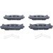 Bremsbelagsatz Toyota P. Camry 2.0-3.5 06 13.0460-5764.2 Bremsbelagsatz Toyota P. Camry 2.0-3.5 06 13.0460-5764.2