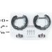 Satz Bremsbacken Opel Corsa C 1.0, 1.2, 1.4 09.00-, 1.3Cdti 06.03 Shoe Kit Pro 84058100 Satz Bremsbacken Opel Corsa C 1.0, 1.2, 1.4 09.00-, 1.3Cdti 06.03 Shoe Kit Pro 84058100