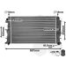 VAN WEZEL Kühler, Motorkühlung 58002271 IR PLUS
